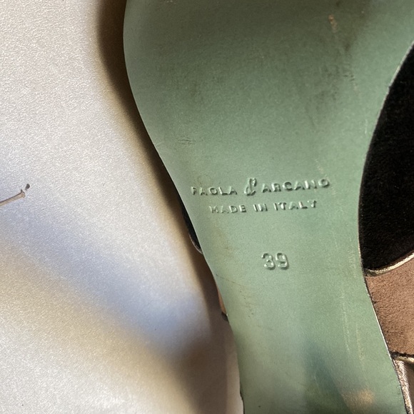 Paola D’Arcano Open Back Stiletto Shoes - Picture 12 of 13